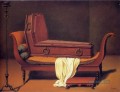 Perspektive Madame Recamier von David 1949 René Magritte